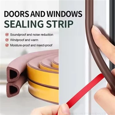 EPDM D-profile Self-stick Weatherseal